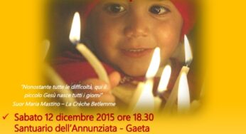 Concerto-preghiera, promosso dalla Consulta Diocesana delle Aggregazioni Laicali di #Gaeta, per sostenere un orfanotrofio di Betlemme