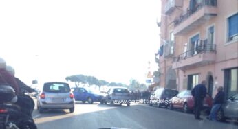 #Gaeta, frontale su Lungomare Caboto: traffico rallentato