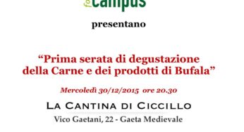 #Gaeta, “degustazione della carne e dei prodotti di Bufala”: evento gastronomico nel quartiere medievale