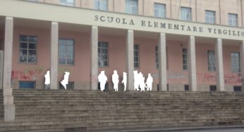 #Gaeta,chi imbratta…ridipinge: sanzione esemplare per i giovani “vandali” della facciata della Scuola Virgilio