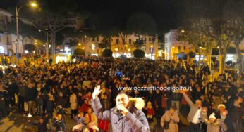 #Capodanno a #Gaeta, tanta gente in piazza: spettacolo con Gigi&Ros e Kenny Carpenter **FOTO**