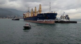 Intergroup conferma il porto di #Gaeta hub mediterraneo del pellet di legno: attraccata la più grande nave di sempre