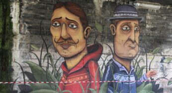 “Memorie Urbane”, a #Formia un altro splendido murale sotto il ponte della superstrada