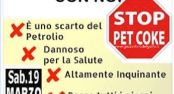#STOP all’#inquinamento da #petcoke: il #M5S in piazza a #SessaAurunca