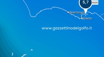 Ancora #pioggia: #vento teso e #mare mosso nel Golfo di #Gaeta ++#WEBCAM++