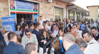 #Minturno: Tanto entusiasmo all’inaugurazione  della sede elettorale di Vincenzo Fedele