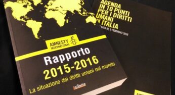 #Formia, martedì 19 aprile la presentazione del Rapporto annuale 2015-2016 di Amnesty International 