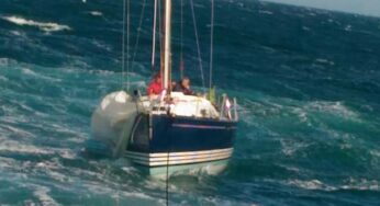 Gaeta, barca a vela alla deriva a 4 miglia da P.ta Stendardo. Equipaggio salvato dalla Guardia Costiera