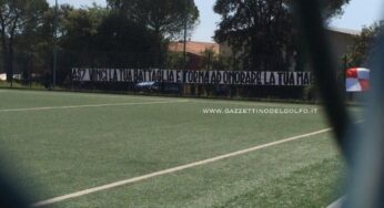 ‘Forza Andrea’: Splendido messaggio dei tifosi della Pol. Gaeta al calciatore del Formia