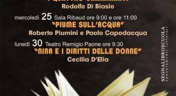 Formia: “Maggio dei libri con le scuole”, tre appuntamenti imperdibili. Partito oggi con lo scrittore Rodolfo Di Biasio