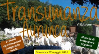 Transumanza Aurunca: al via domenica 22 maggio