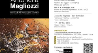 Ad #Assisi la mostra personale dell’artista Antonella Magliozzi “Alle origini dell’Universo”