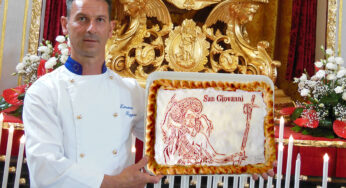 Formia, pizza artistica in onore di S.Giovanni. L’espressione di fede di Ruggieri
