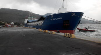 Gaeta, incendio a bordo della Wilson Alicante. Ma è un’esercitazione