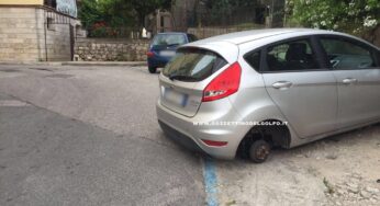 Ancora furti a Gaeta: nella notte in azione la “banda delle ruote”