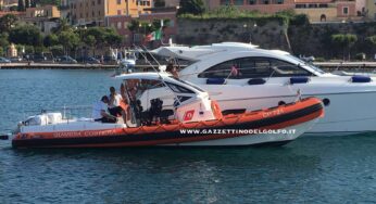 Gaeta e Sperlonga: Diportisti violano la fascia riservata alla balneazione. Multati dalla Guardia Costiera