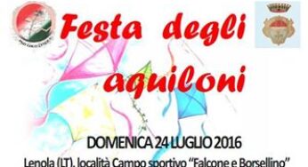 Domenica 24 luglio a Lenola c’è la “Festa degli Aquiloni”