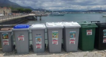 Pontili a Formia, anche i diportisti fanno la differenziata