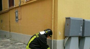 Gaeta, perdita di gas vicino il campanile del Duomo. Intervengono i Vigili del Fuoco
