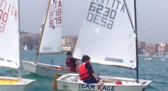 Campionati Italiani Optimist, ottimo risultato del giovanissimo Team Caposele presso l’AVB di Bracciano