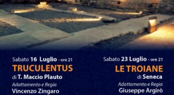 Formia, al via la I edizione del Festival del Teatro Classico. Si parte sabato 16 luglio nel segno di Plauto