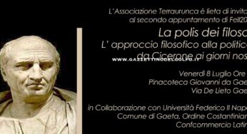 Fell2016 Gaeta: L’approccio filosofico alla politica. Incontro organizzato in collaborazione con la Federico II di Napoli