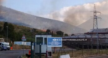 Gaeta brucia: ancora fiamme a Bevano minacciano il Consorzio Industriale ***Video***
