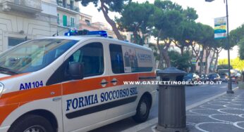 Gaeta: Si accascia al suolo in centro città. Grave un anziano del posto