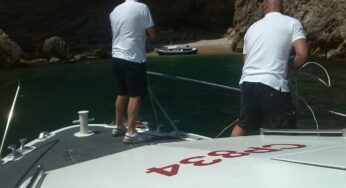 Gaeta, natante imbarca acqua. La Guardia Costiera soccorre tre naufraghi