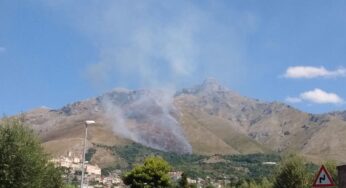 Ancora fiamme nel Golfo. Incendio a Maranola. ***Foto***