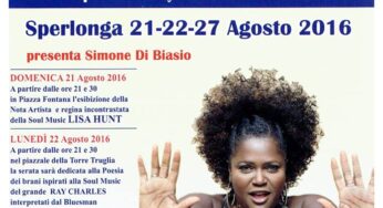 Torna il “Sperlonga Soul Festival” Lisa Hunt, tra i protagonisti