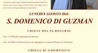 Gaeta onora San Domenico di Guzman: Celebrazione e processione lunedì 8 agosto