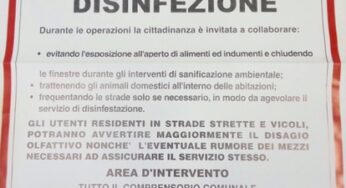 Gaeta: Continuano gli interventi di disinfestazione