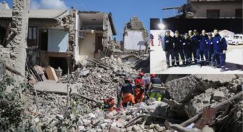 Il grande lavoro del Ver Sud Pontino nelle aree terremotate e nel Golfo di Gaeta per emergenza incendi