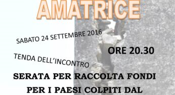 La parrocchia di Gianola per Amatrice