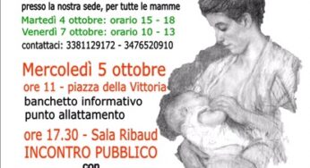 Formia/Incontro SAM 2016: “Allattamento, una chiave per lo sviluppo sostenibile”