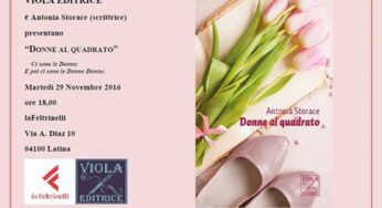 “Donne al quadrato”: La presentazione a Latina