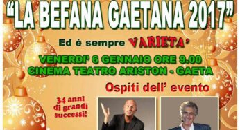Gaeta, Befana a suon di risate con Martufello e Pratelli