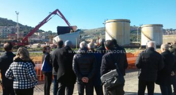 Serbatoi Eni a Gaeta, partita la demolizione