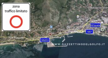 Formia/Arriva Ztl in via Abate Tosti e via Tullia, si parte con la sperimentazione