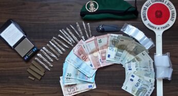 Droga a scuola,blitz della Finanza a Formia: un arresto e due segnalazioni