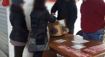 Formia, Casapound consegna beni alimentari alle famiglie del Golfo