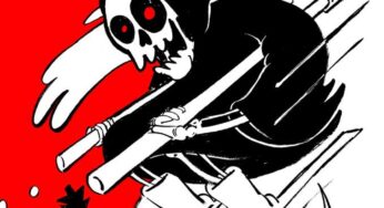 Charlie Hebdo torna a occuparsi dell’Italia e fa “satira” sulla slavina