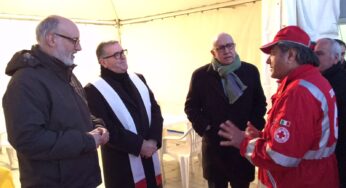 [Video] Formia, inaugurato al Molo Vespucci il centro provvisorio d’accoglienza per senza fissa dimora