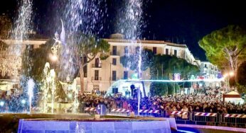 Gaeta/Torna lo spettacolo della Fontana Artistica e Gocce Tricolori
