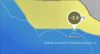 Meteo/Golfo di Gaeta: In arrivo una nuova ondata di gelo e neve