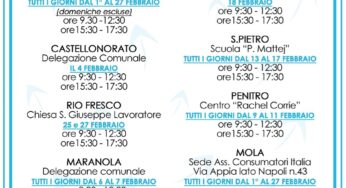 Formia/Al via la distribuzione dei sacchetti per la raccolta differenziata