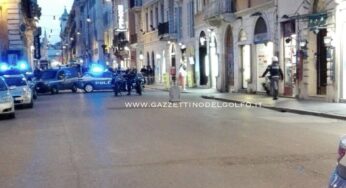 Roma/Allarme bomba in via del Corso. Area evacuata