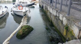 Formia/Liquami alla darsena di Mola, sversamento causato da uno scarico abusivo. I controlli vanno avanti