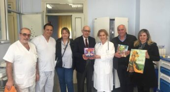 Formia/Progetto “Aiutaci a crescere”, donati libri a scuole, Pediatria e biblioteca per bambini